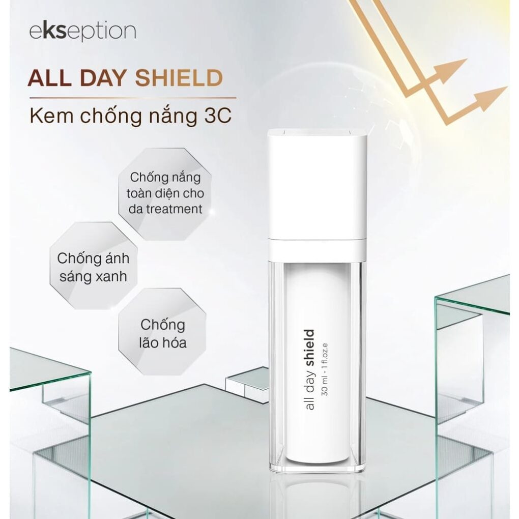 ekseption all day shield chống nắng toàn diện